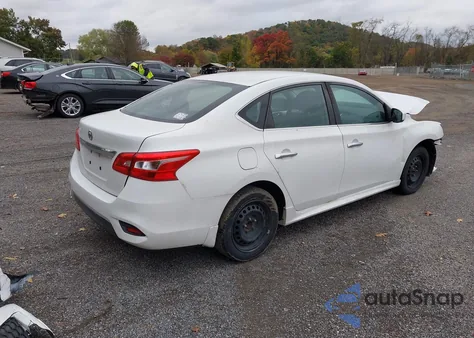 2017 Nissan Sentra S from USA, damaged, VIN 3N1AB7AP5HY266427